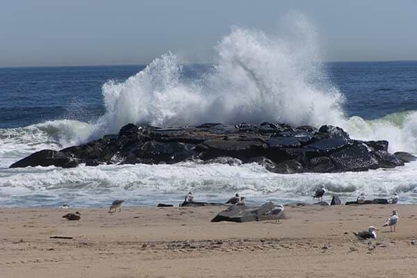 Waves at Asbury Park