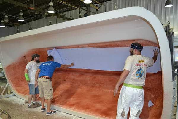 hull fiberglass