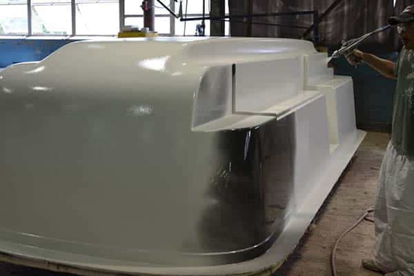 camper fiberglass shell