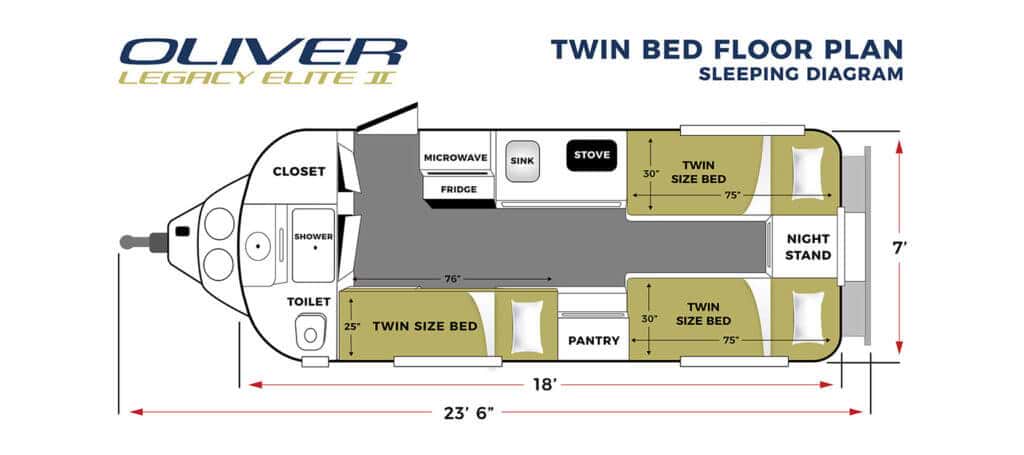 oliver travel trailer floor plans