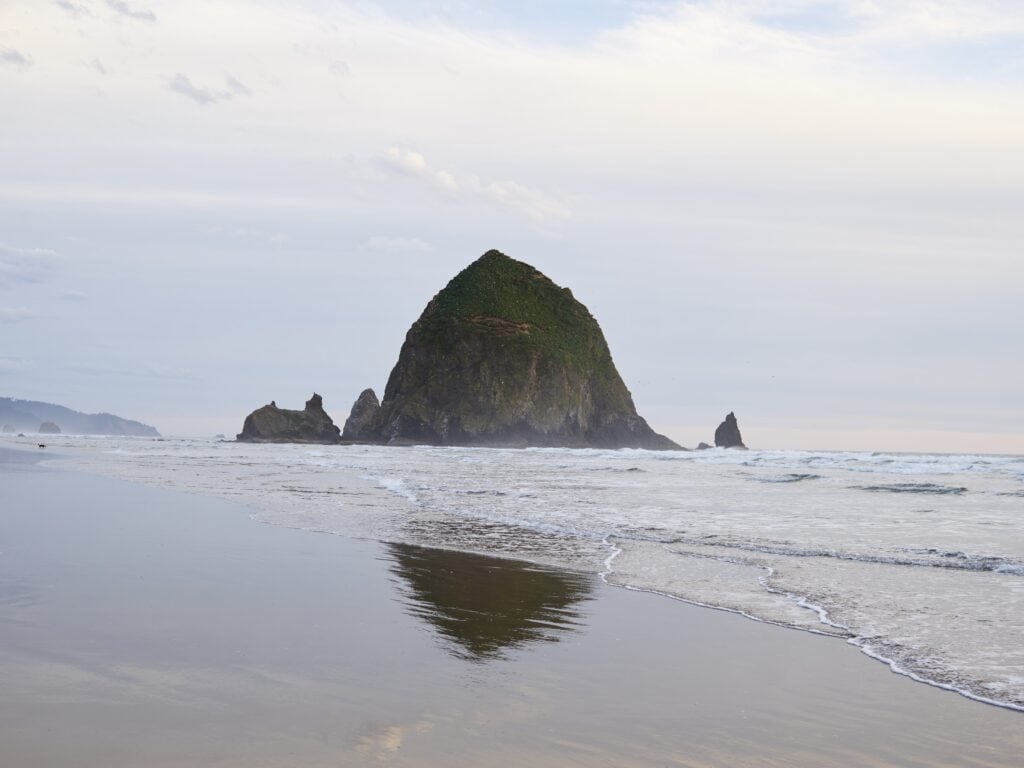 Cannon Beach is a beautiful Oregon beach that's perfect for camping. 