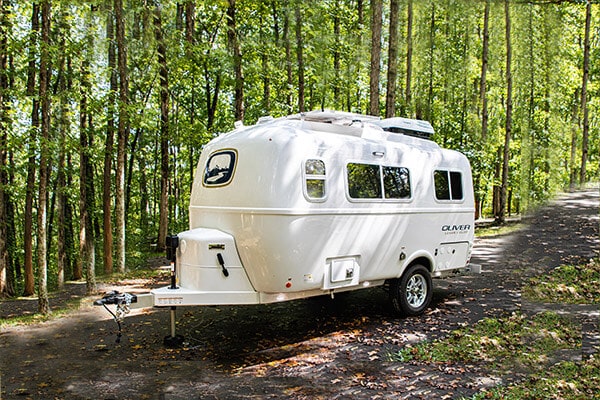 The Legacy Elite Travel Trailer allows campers to explore comfort and luxury.