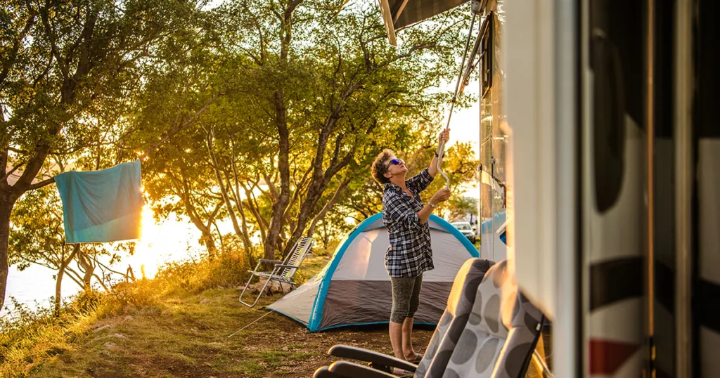 Myth that campers are difficult to maintain. They can be very easy to clean and maintain.