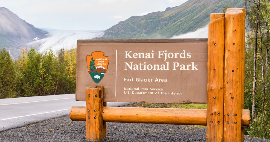 Kenai Fjords National Park Glacier