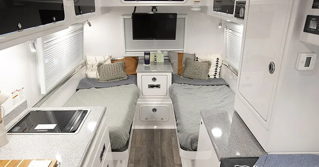 These small travel trailers are a testament to the ingenuity and innovation within the industry, providing a cozy and efficient living space for adventurous travelers.