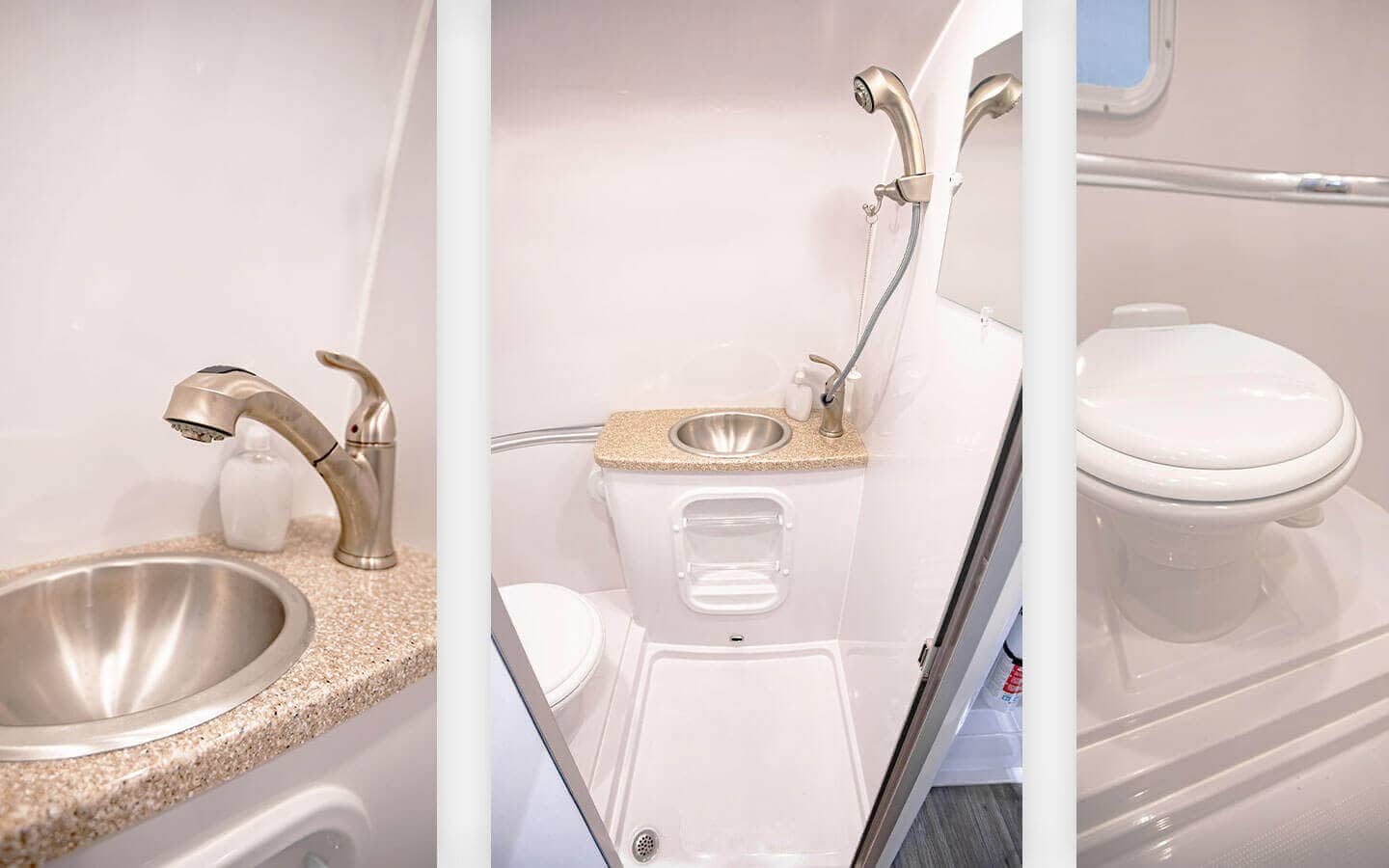 Camper with Bathroom and Shower