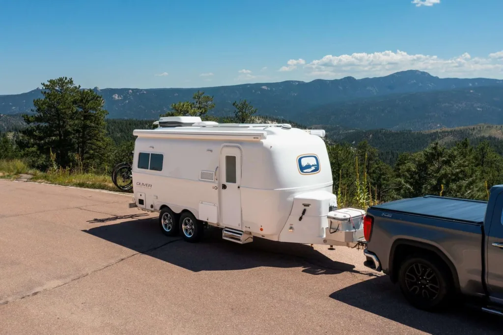 fiberglass camper trailer