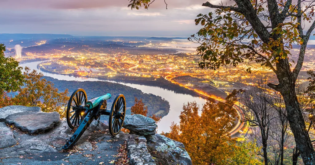 lookout mountain chattanooga west koa