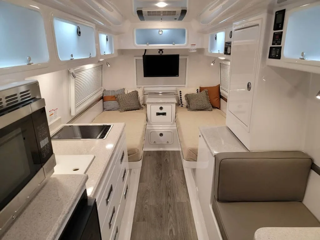 premium materials sourced from responsible suppliers to elegant furnishings that withstand the test of time, every aspect of an Oliver Travel Trailer is a testament to its commitment to sustainable luxury