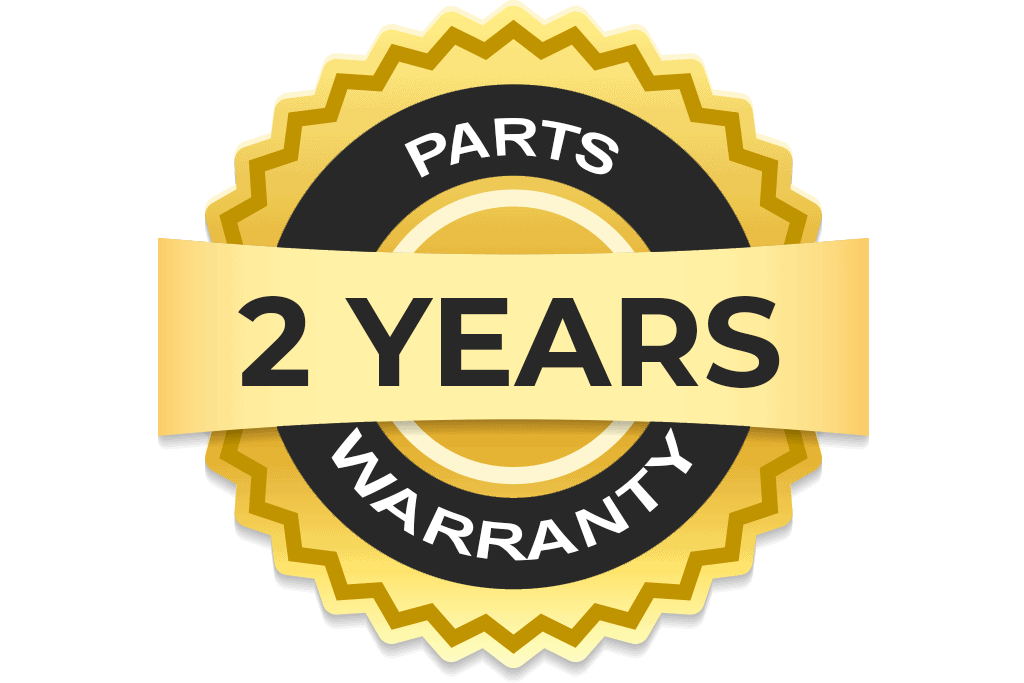 Two-Year Limited Parts Warranty