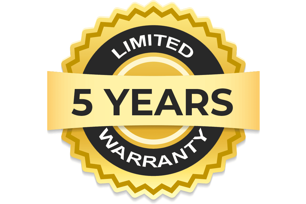 Five-Year Limited Fiberglass Body & Aluminum Chassis Warranty