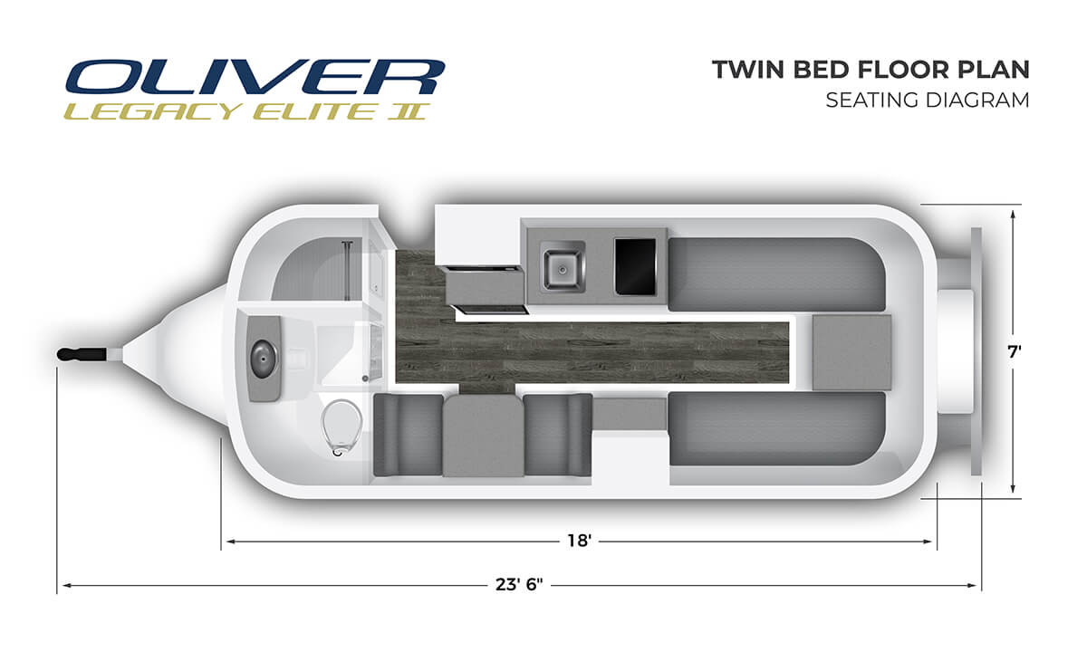 Elite II Twin Bed Seating