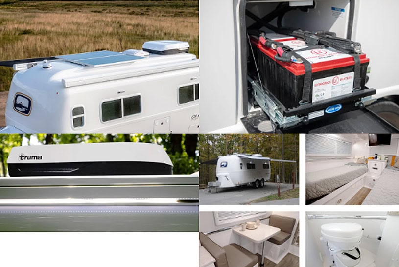 Features Options Eco-Friendly Solar Panels Lithium and AGM Batteries for RVs