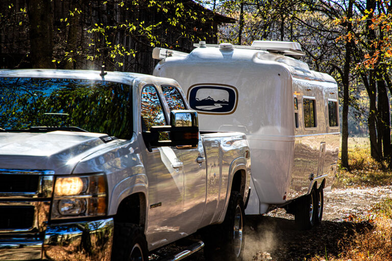 fiberglass camper