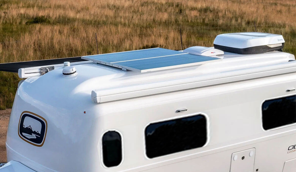 Solar Panels are Available for Added Convenience While Camping