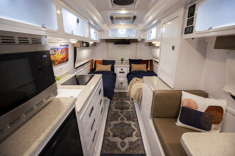 2026 Oliver Legacy Elite II twin bed floorplan