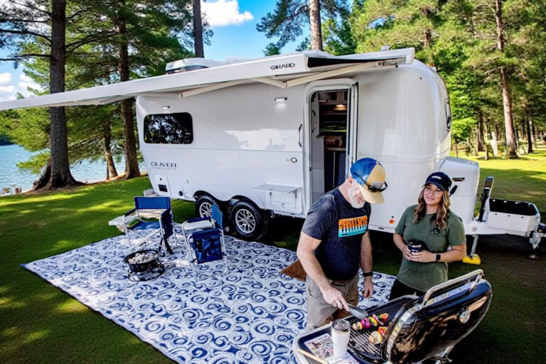High-End Luxury RV Exterior View