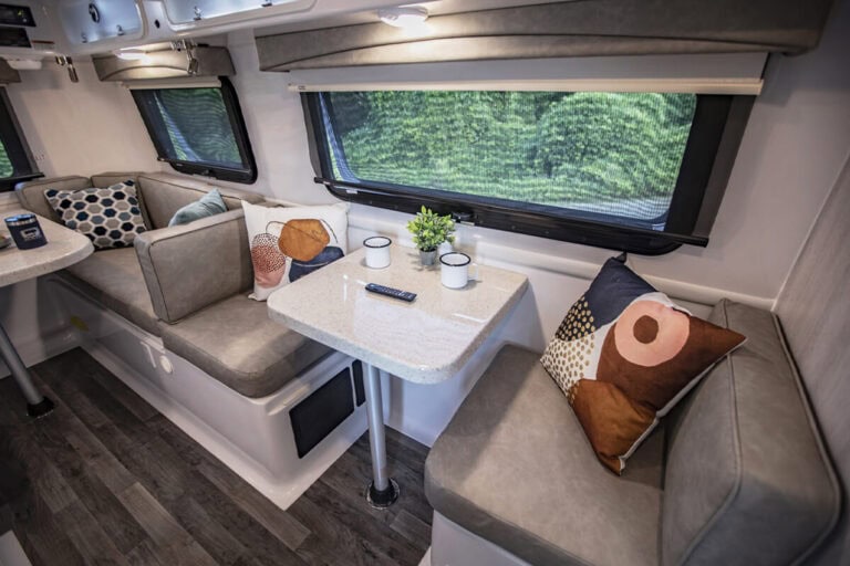 Premium dinette interior view