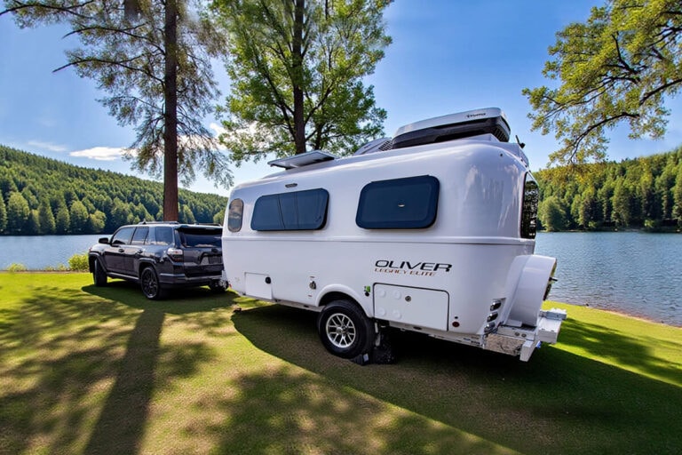 Luxury Elite fiberglass RV exterior